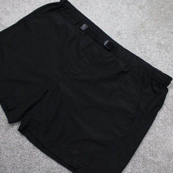 The North Face Swim Trunks Mens XL Black Belted Bathing Suit w/ 6" inseam - Picture 3 of 14